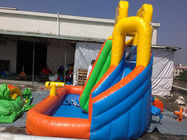 পিভিসি Tarpaulin Inflatable জল স্লাইড / Inflatable জল পার্ক গেমস