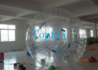মজার রোলিং জন্য 0.8 মিমি / 1.0 মিমি পিভিসি Inflatable Zorb বল Zorbing রাম সঙ্গে