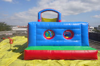 কাস্টম মিনি Inflatable বাধা কোর্স / বাচ্চাদের জন্য দৈত্য Inflatable জল স্লাইড