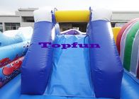 স্লাইড এবং jumpers জন্য কাস্টম ক্লাউন থিম inflatable খেলার মাঠ, নরম প্লে