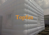 কিউব Inflatable তাঁবুর বায়ু গঠন / ঘটনাবলী জন্য প্রস্ফুটিত হোয়াইট হাউস বিল্ডিং তাঁবু