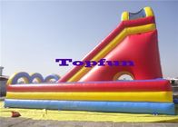 বড় আকার স্কয়ার Inflatable স্লাইড মল বিজ্ঞাপন বিজ্ঞাপন স্লাইড