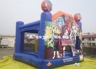 হ্যালোইন Inflatable জাম্পিং কাসল / বাউন্স এবং মন্থর হাউস স্লাইড