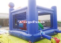 হ্যালোইন Inflatable জাম্পিং কাসল / বাউন্স এবং মন্থর হাউস স্লাইড
