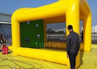 বিনোদন কিডস / প্রাপ্তবয়স্ক Inflatable স্পোর্টস গেম পিভিসি Inflatable ফুটবল শুটিং