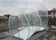 ক্যাম্পিং জন্য বড় 4M পিভিসি Inflatable পরিষ্কার বুদ্বুদ তাঁবু জলরোধী