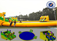 30 মিটার ব্যাসের জলরোধী inflatable জল উদ্যান থিম পার্কগুলি কাস্টমাইজ করুন