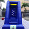 Blue PVC Tarpaulin Inflatable Tunnel Obstacle Course Basketball Shoot Sport Game