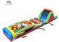 Water - Proof Three Part Inflatable Sports Games / Blow Up Combo Obstacle Course