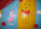 Red / Yellow / Blue One Broad Blow Up Dry Slide Waterproof  PVC Winnie The Pooh Toys