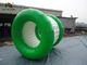 Green / White PVC Tarpaulin  Inflatable Water ball Rolling Toy For Water Park