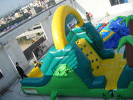 কার্টুন বাধা কোর্স টানেল এন আরোহণ ওয়াল সঙ্গে Inflatable স্পোর্টস গেমস