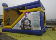 ডিজিটাল মুদ্রণ ব্যাটম্যান Inflatable জাম্পিং কাসল ছাদ পিভিসি Tarpaulin সঙ্গে