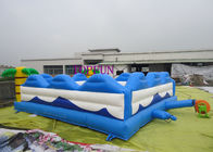 ই এম পিভিসি Tarpaulin 5 x 5 মি বৃক্ষ কলাম সঙ্গে inflatable বাউন্স হাউস