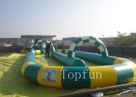 55ft * 20ft Inflatable Zorb বল টানেল / পিভিসি Tarpaulintunnel ট্র্যাক কাস্টমাইজ করুন
