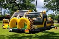 প্রাপ্তবয়স্ক শিশুদের জন্য Inflatable বাধা কোর্স বাণিজ্যিক ইভেন্ট ভাড়া