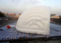 হোয়াইট শেল পিভিসি Tarpaulin Inflatable ইভেন্ট তাঁবু বিবাহ গল্ফ তাঁবু 5.0 * 3.8 * 4.0 মি