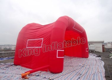 420D পলিয়েস্টার লেপা পিভিসি Inflatable বহিরঙ্গন ইভেন্ট তাঁবুর শেল 8 * 4 মিটার সঙ্গে তাঁবু