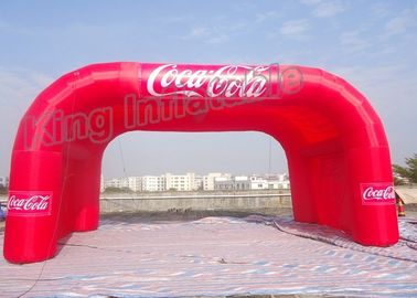 420D পলিয়েস্টার লেপা পিভিসি Inflatable বহিরঙ্গন ইভেন্ট তাঁবুর শেল 8 * 4 মিটার সঙ্গে তাঁবু