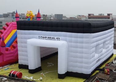 প্রদর্শনী জন্য LED আলো সঙ্গে 0.4 মিমি পিভিসি Tarpaulin Inflatable Marquee তাঁবু