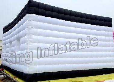 প্রদর্শনী জন্য LED আলো সঙ্গে 0.4 মিমি পিভিসি Tarpaulin Inflatable Marquee তাঁবু