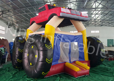 5 * 4 এম রঙিন গাড়ী Inflatable জাম্পিং কাসল এবং বাণিজ্যিক বাউন্সী কাসল