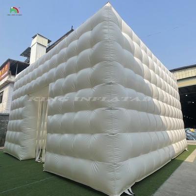 বহিরঙ্গন সাদা inflatable বিবাহের তাঁবু inflatable নাইটক্লাব ইভেন্ট তাঁবু