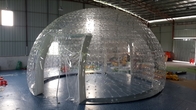 বহিরঙ্গন বহনযোগ্য কাস্টমাইজড স্বচ্ছ inflatable গম্বুজ সুইমিং পুল কভার তাঁবু বুদ্বুদ তাঁবু