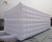 আলোকিত বিশাল inflatable ইভেন্ট তাঁবু সিল inflatable ঘনক্ষেত্র তাঁবু বায়ুরোধী পিভিসি পার্টি ইভেন্ট তাঁবু