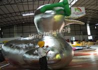 কাস্টমাইজড বিগ Inflatable হাঁস ক্যারেক্টার কার্টুন / বিজ্ঞাপন জন্য পশু