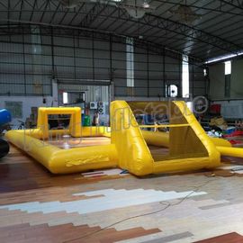 বিনোদন জন্য একা লেয়ার আউটডোর Inflatable ফুটবল মাঠ