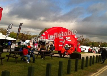 ইভেন্ট বা প্রদর্শনী জন্য লাল দৈত্য Inflatable স্পাইডার তাঁবুর ব্যাস 12m