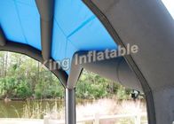 ইভেন্ট জন্য 3 * 3m অস্পষ্ট inflatable ঘন তাম্বু, Inflatable ক্যাম্পিং তাঁবু
