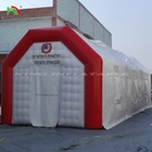 বড় inflatable অগ্নিনির্বাপক তাঁবু বিশাল বর্গক্ষেত্র অগ্নিনির্বাপক inflatable তাঁবু চিকিৎসা inflatable তাঁবু