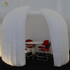 Inflatables Dome Igloo Rooms LED Inflatable Bubble Dome Tent hot sale জলরোধী পিভিসি নেতৃত্বাধীন ইগলু গম্বুজ বিক্রয়ের জন্য