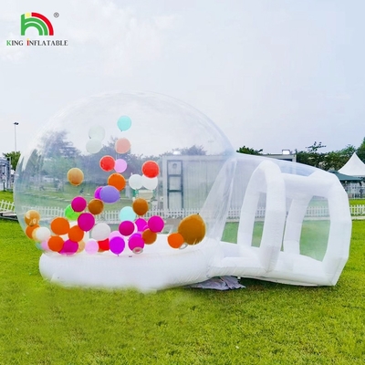 উচ্চ মানের বাণিজ্যিক বেলুন inflatable বাবল হাউস প্যাটি জন্য bouncing নীচে সঙ্গে তাঁবু