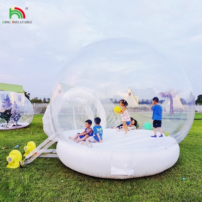 উচ্চ মানের বাণিজ্যিক বেলুন inflatable বাবল হাউস প্যাটি জন্য bouncing নীচে সঙ্গে তাঁবু