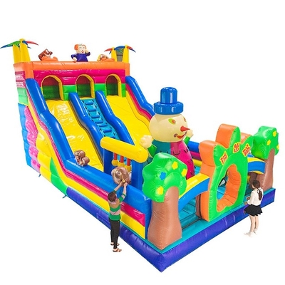 কাস্টমাইজড বাণিজ্যিক পিভিসি অক্সফোর্ড inflatable bouncer bounce house কাসল শিশুদের খেলার মাঠের জন্য