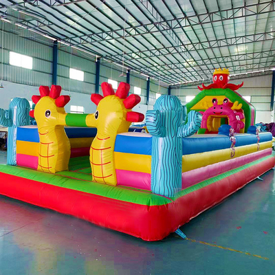 কাস্টমাইজড বাণিজ্যিক পিভিসি অক্সফোর্ড inflatable bouncer bounce house কাসল শিশুদের খেলার মাঠের জন্য