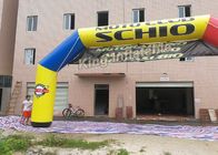 10 মি * 5 মি মিক্স রঙ বড় পিভিসি কাস্টম Inflatable আর্ক / Inflatable বিজ্ঞাপন