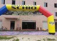 10 মি * 5 মি মিক্স রঙ বড় পিভিসি কাস্টম Inflatable আর্ক / Inflatable বিজ্ঞাপন