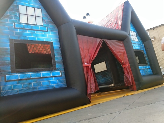 কাস্টমাইজড ডিজাইন inflatable পাব হাউস পার্টি জন্য inflatable haunted ঘর তাঁবু