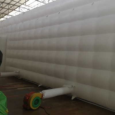 বহিরঙ্গন সাদা পিভিসি inflatable নাইট ক্লাব inflatable নাইট ক্লাব বিবাহের ইভেন্ট পার্টি ঘনক্ষেত্র তাঁবু বিক্রয়