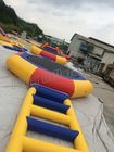 পিভিসি Inflatable জল পার্ক / Inflatable জল Trampoline এবং পরিবারের জন্য স্লাইড