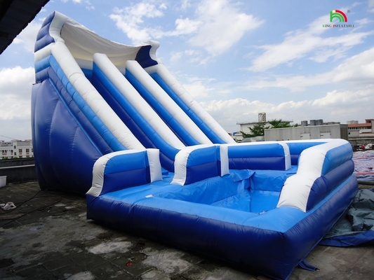 উচ্চ মানের বাঁক ডাবল লেন ব্লো আপ কিডস inflatable জল স্লাইড