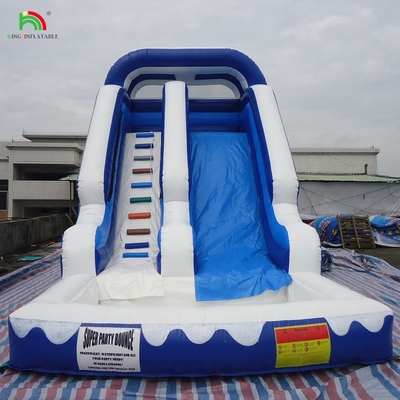 বাণিজ্যিক দৈত্য জল স্লাইড inflatable বাচ্চাদের বহিরঙ্গন inflatable পুল সঙ্গে জল স্লাইড