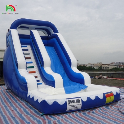 বাণিজ্যিক দৈত্য জল স্লাইড inflatable বাচ্চাদের বহিরঙ্গন inflatable পুল সঙ্গে জল স্লাইড