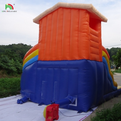 কারখানার দাম ডাবল স্লাইড ইনফ্ল্যাটেবল ওয়াটার স্লাইড বাণিজ্যিক ওয়াটার স্লাইড