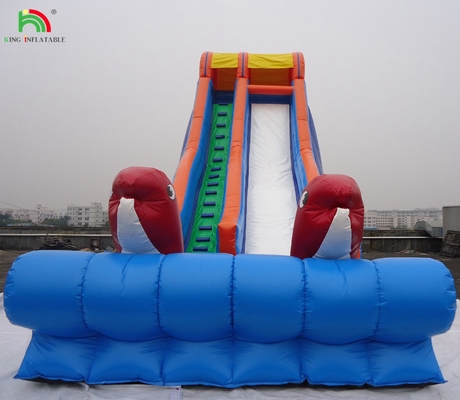 বিনোদন পার্ক শীর্ষ মানের inflatable ঢেউ জল ভিজা স্লাইড ভাড়া ব্যবসার জন্য