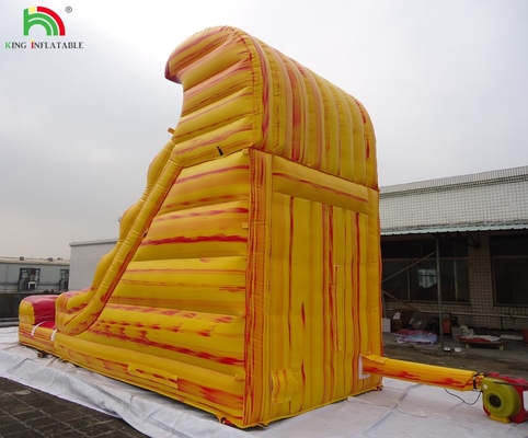 আউটডোর ব্যাকয়ার্ড কিডস ভিজা বাউন্স হাউস ওয়াটার স্লাইড জাম্পারস ট্রপিকাল ইনফ্ল্যাটেবল বাণিজ্যিক ওয়াটার স্লাইড